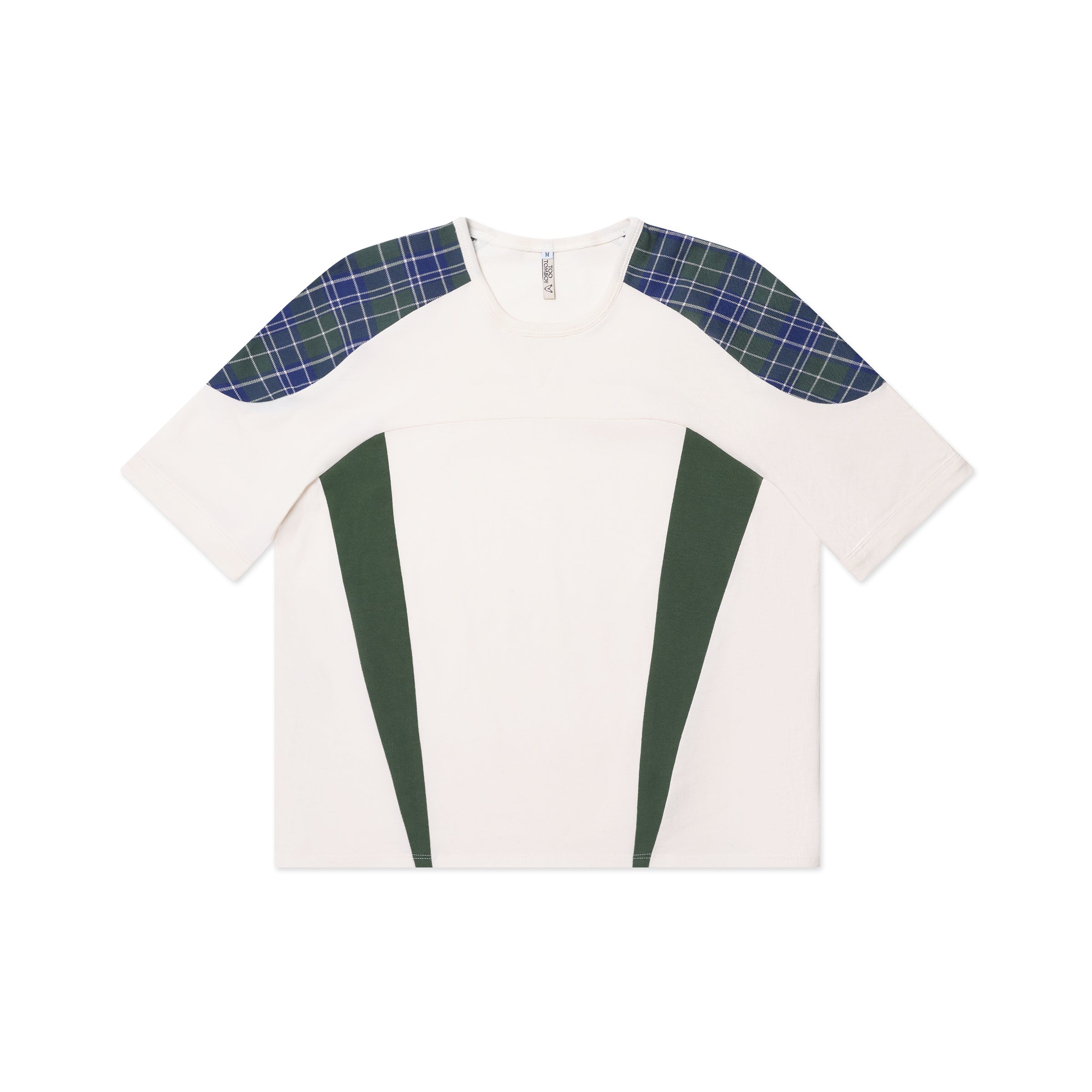 Beige 100% Cotton Jersey T-Shirt