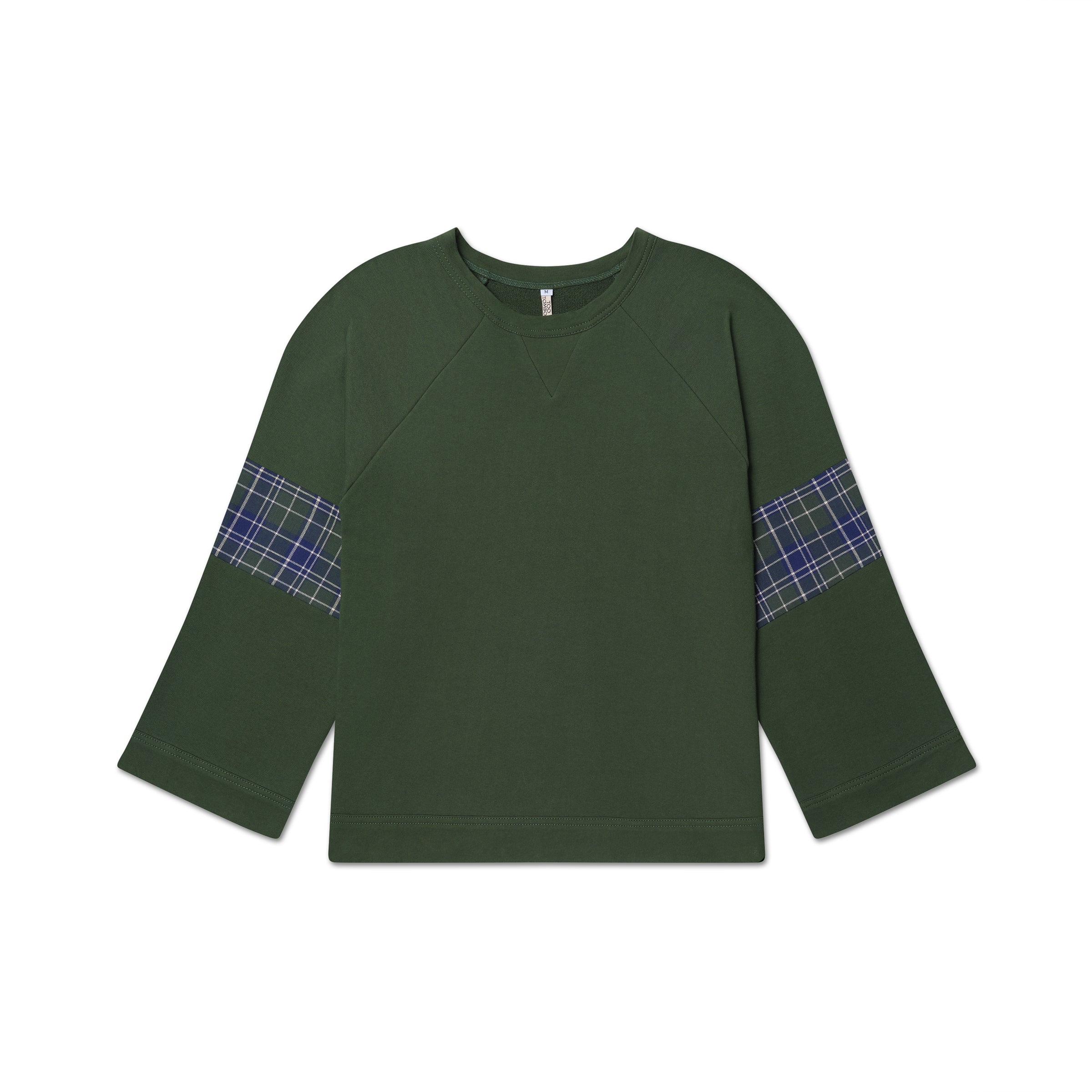 Green 100% Cotton Crewneck